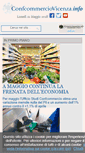 Mobile Screenshot of confcommerciovicenza.info
